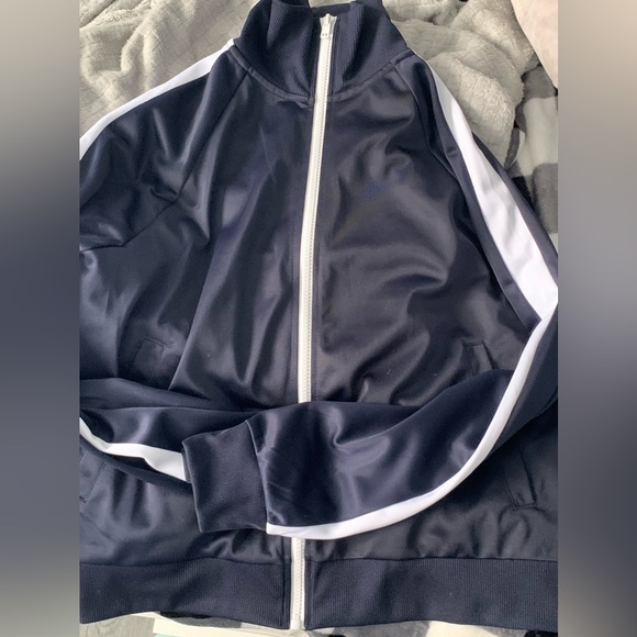 Dark blue zip up! - Picture 3 of 3